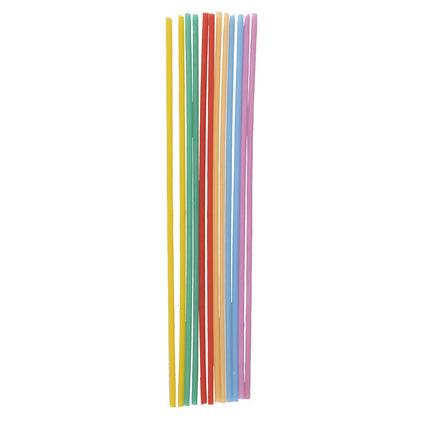 Bougies colorées 18cm 12pcs