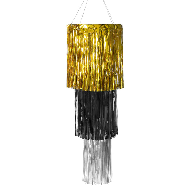 Décoration de suspension de lustre métallique 1.1m