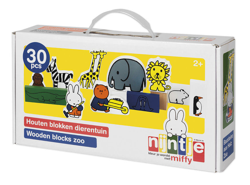 Miffy Blocs en bois Zoo