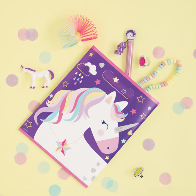 Sacs à partager Licorne 8pcs