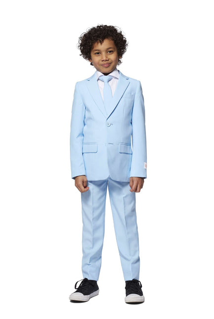 Costume bleu clair Garçon OppoSuits