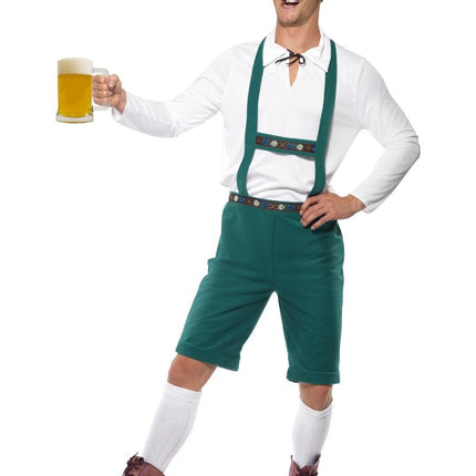 Ensemble Lederhosen vert