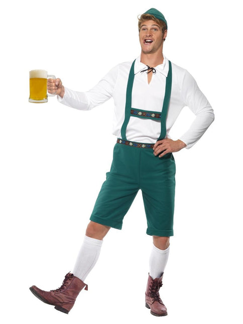 Ensemble Lederhosen vert