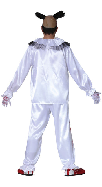 Clown tueur Costume d'Halloween Hommes Sang