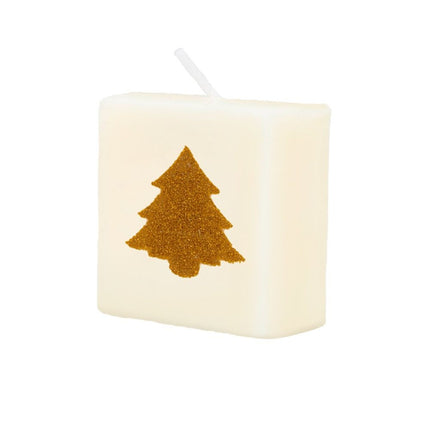 Bougie lettre arbre de Noël 4cm