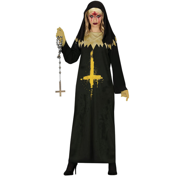 Non Halloween Costume Ladies Gold Black