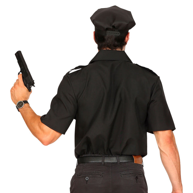 Blouse de police Hommes noirs