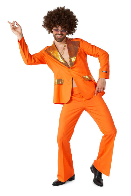 Costume Disco Orange Hommes Suitmeister