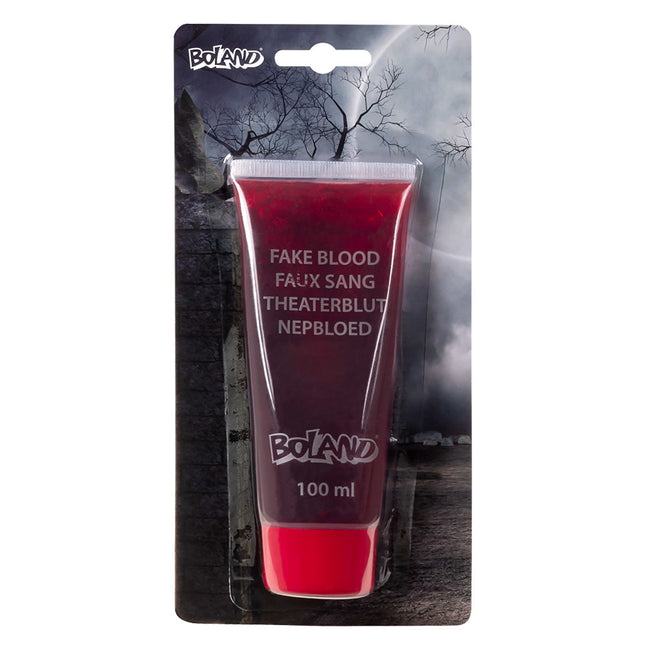 Tube de faux sang pour Halloween 100ml