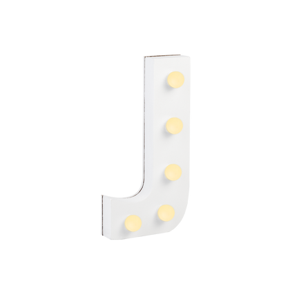 Lettre J Light 16.5cm