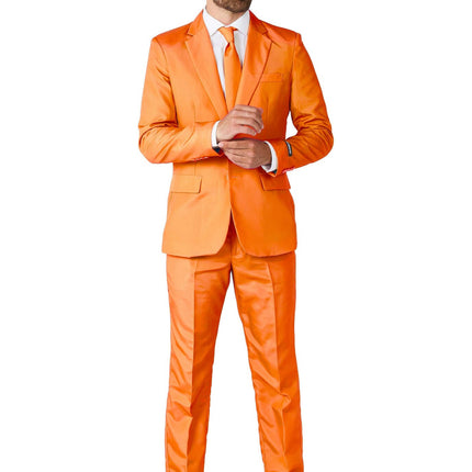 Costume orange hommes Suitmeister