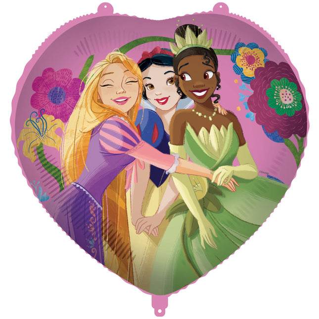 Disney Princesses Ballon à l'hélium Coeur vide 46cm