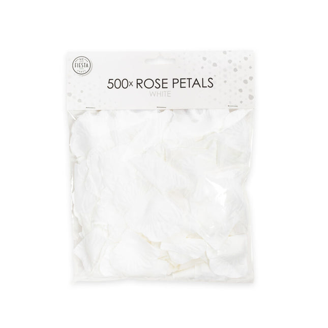 Pétales de rose blanche 53gr 500pcs