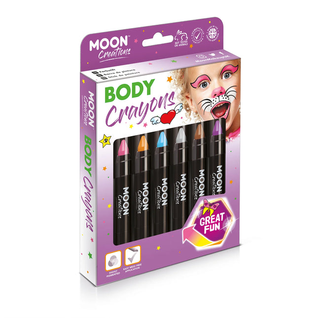 Moon Creations Corps Crayons de couleur violet 3.2g