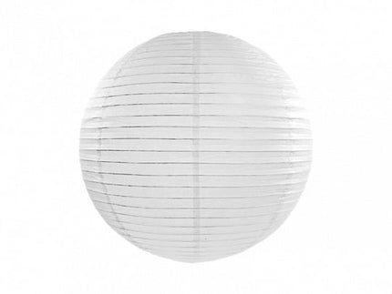 Lanterne blanche ronde 25cm