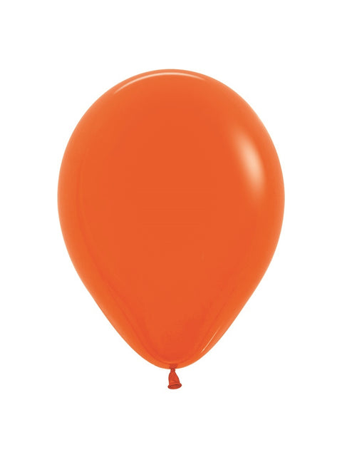 Ballons de baudruche Orange 23cm 50pcs