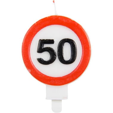 Panneau routier Candle 50 Years