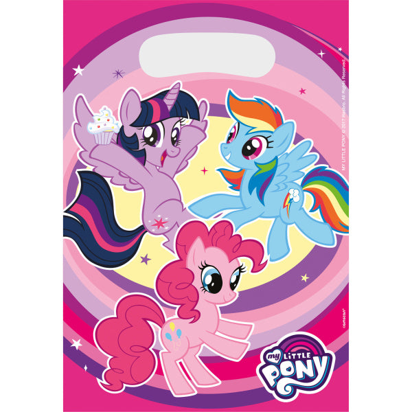 Sacs de fête My Little Pony 23.4cm 8pcs