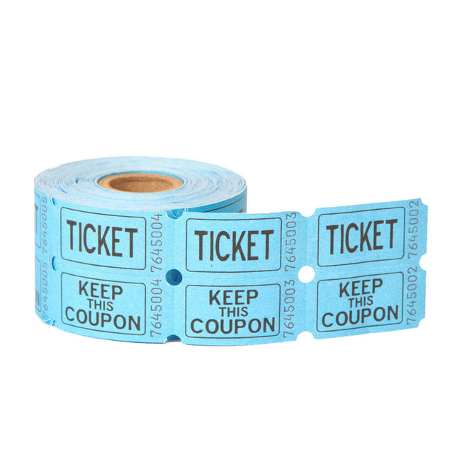 Rouleau de tickets doubles 5.1cm 500pcs