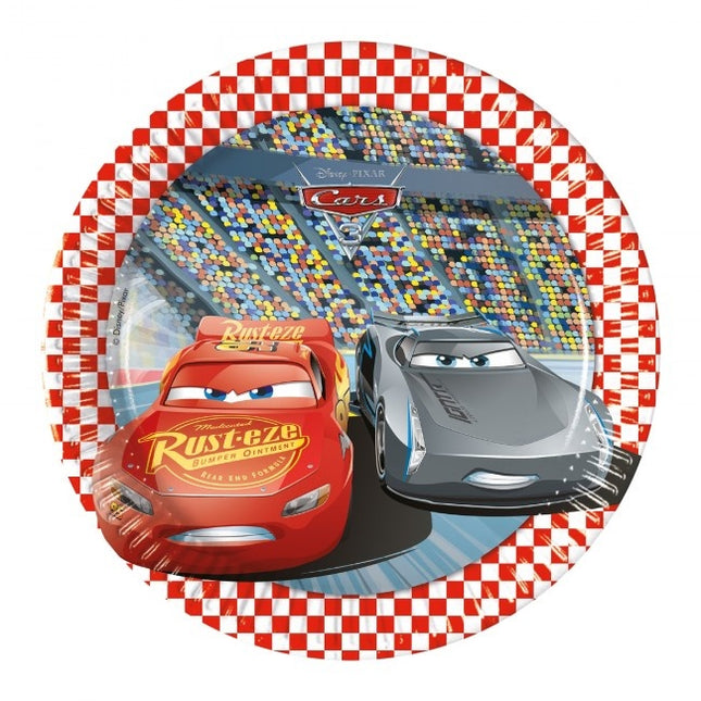 Assiettes Cars 20cm 8pcs