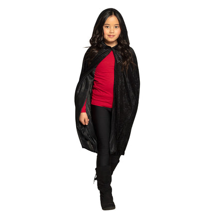 Cape d'Halloween Enfant Noir 1.15m