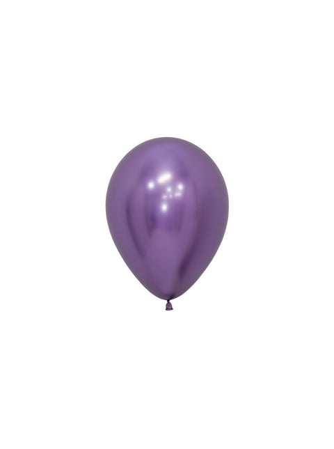 Ballons Reflex Violet 12cm 50pcs