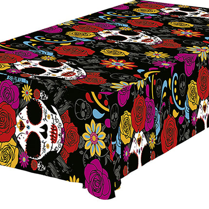 Nappe Halloween Fleurs 2.74m