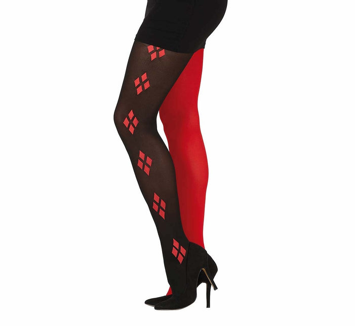 Legging rouge noir Harley Quin