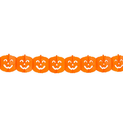 Guirlande d'Halloween Citrouille 4m