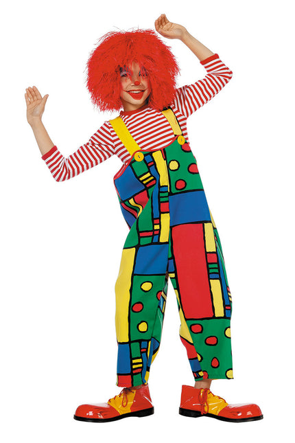 Costume clown Mondrian Enfant