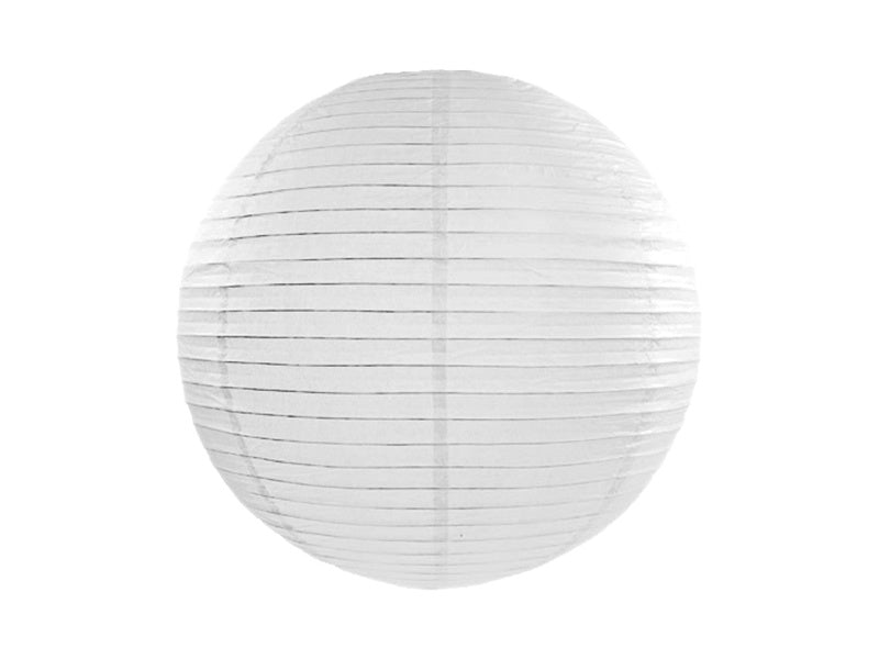 Lanterne blanche ronde 45cm