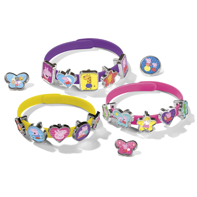 Fabrication de bracelets Peppa Pig