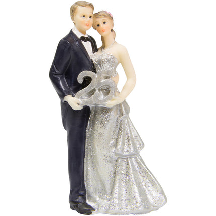 25 Years Married Cake topper