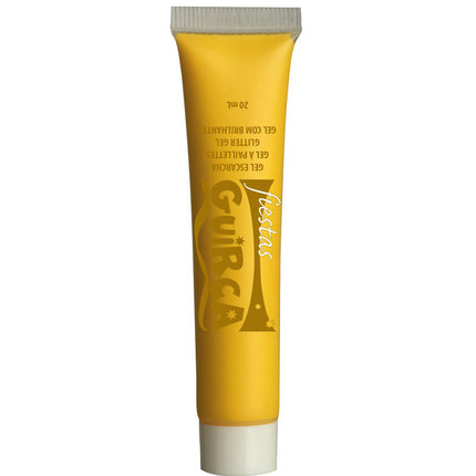 Tube de maquillage jaune 20ml