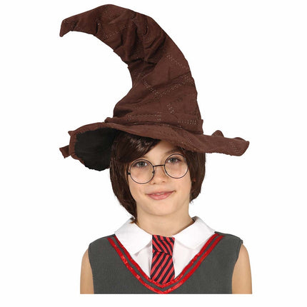 Chapeau marron enfant sorcier