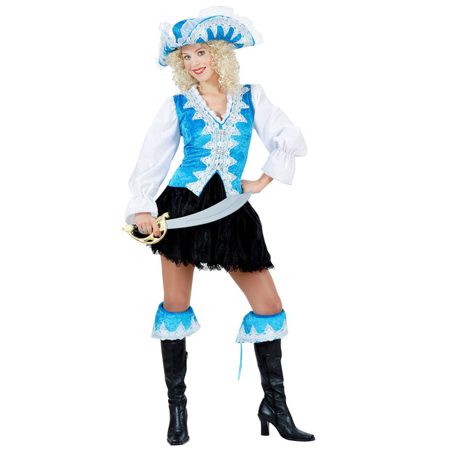 Costume de pirate Bleu Dames