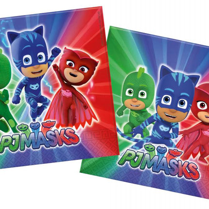 Serviettes Pj Masks 33cm 20pcs