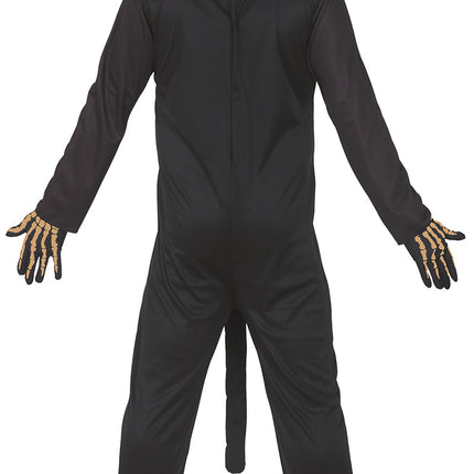 Costume d'Halloween Squelette Homme avec Pénis