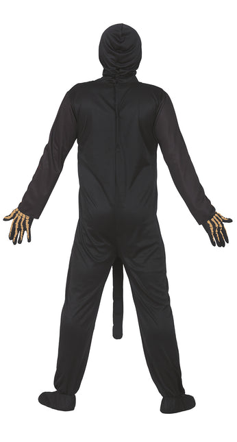 Costume d'Halloween Squelette Homme avec Pénis