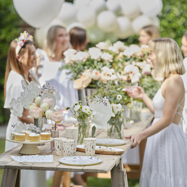 Bride To Be Hairband Flowers