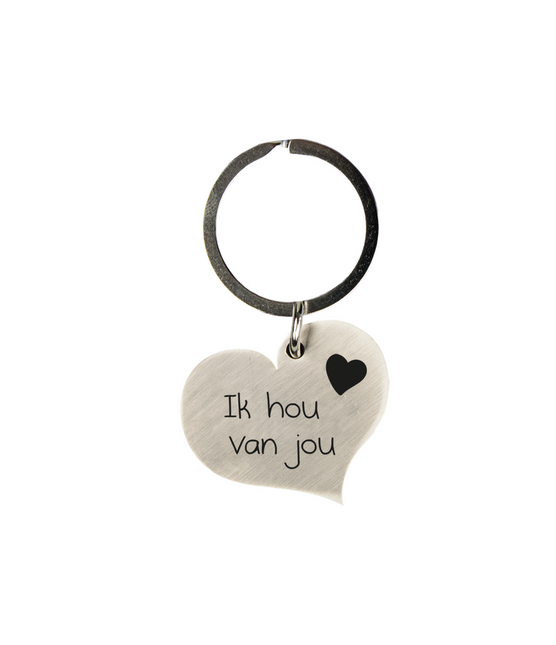 Porte-clés I Love You Heart 10cm