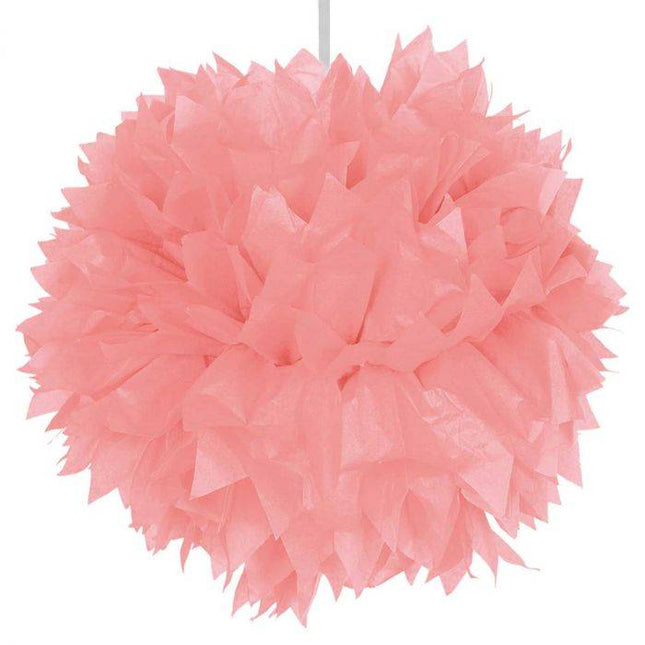 Pompon rose 30cm