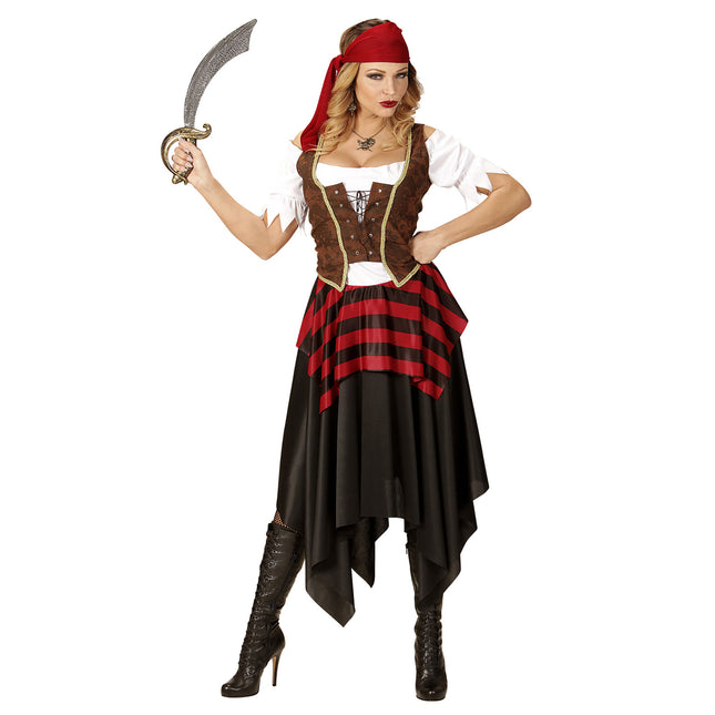 Robe Pirate Rouge Dames