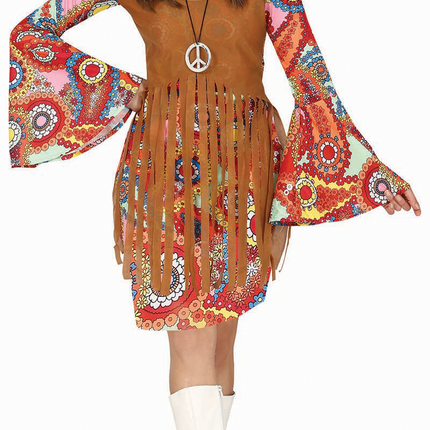 Robe Hippie 60S Dames