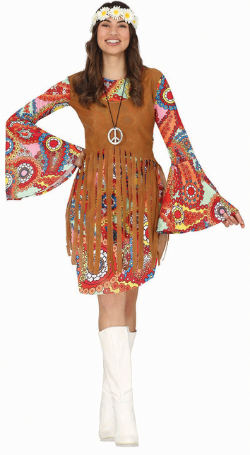 Robe Hippie 60S Dames