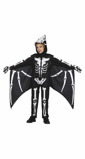 Costume d'Halloween chauve-souris enfant squelette