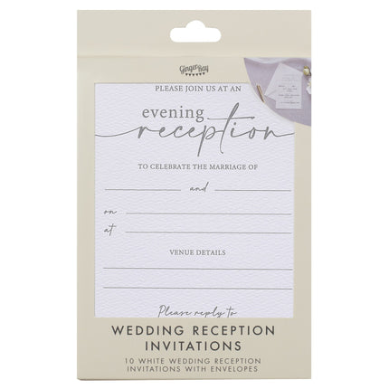 Invitations de mariage 10pcs