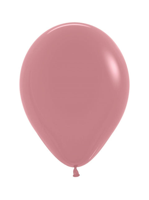 Ballons Bois de rose 25cm 100pcs