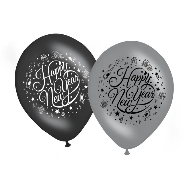 Ballons de la bonne année 30cm 8pcs