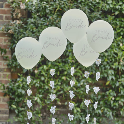 Ballons Team Bride 30cm 5pcs